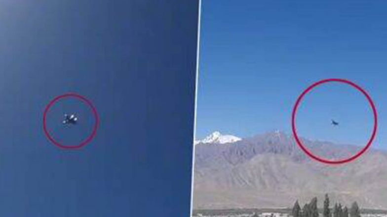 India-China Tensions: গলওয়ান উপত্যকায় সংঘর্ষের পর আজ প্রথম লেহ-র আকাশে বায়ুসেনার যুদ্ধ বিমান(দেখুন ভিডিও)