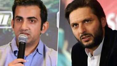 Gautam Gambhir On Shahid Afridi: সম্পর্ক আদায়-কাঁচকলায়, তবুও করোনা আক্রান্ত শাহিদ আফ্রিদির আরোগ্য কামনা করলেন গৌতম গম্ভীর