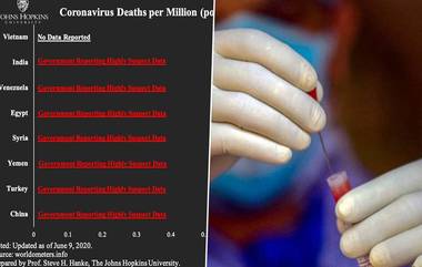 Johns Hopkins University: করোনা আক্রান্তের সংখ্যার সন্দেহজনক হিসেব, ভারতকে পচা আপেল বললেন জন হপকিন্স ইউনিভার্সিটির অধ্যাপক