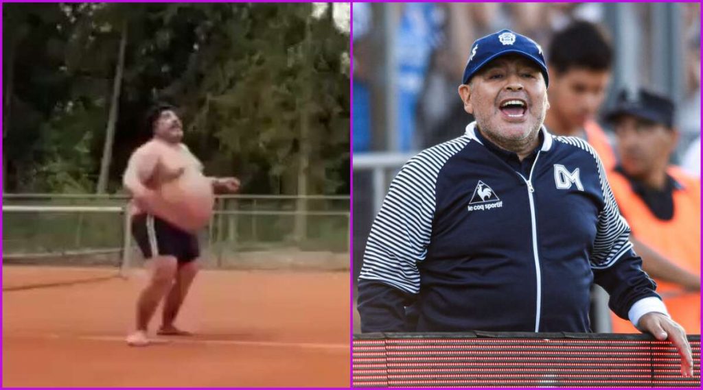 Diego Maradona: বিরাট ভুঁড়ি নিয়ে টেনিস বল দিয়ে প্র্যাকটিসে মগ্ন, তবে ভাইরাল হওয়া ভিডিয়ো দিয়েগো ম্যারাডোনার নয়