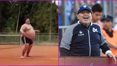 Diego Maradona: বিরাট ভুঁড়ি নিয়ে টেনিস বল দিয়ে প্র্যাকটিসে মগ্ন, তবে ভাইরাল হওয়া ভিডিয়ো দিয়েগো ম্যারাডোনার নয়