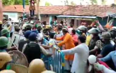 BJP-TMC Clash At Jagatdal: বিজেপির মিছিল ঘিরে রণক্ষেত্র জগদ্দল, ব্যাপক বোমাবাজি