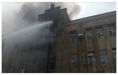 Fire At Canning Street: ক্যানিং স্ট্রিটে প্লাস্টিকের গুদামে আগুন