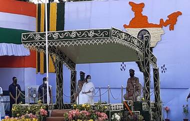 Independence Day Celebration in West Bengal: স্বাধীনতা দিবসে রেড রোডে পতাকা উত্তোলন করলেন মুখ্যমন্ত্রী মমতা ব্যানার্জি, বিনামূল্যে ৫ লাখ মাস্ক বিলি