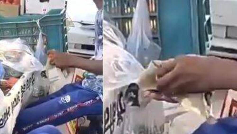 Viral: মাস্ক দিয়ে ফলের সাফাই ফল বিক্রেতার, মহামারীর মধ্যে ভাইরাল উদ্বেগজনক ভিডিও