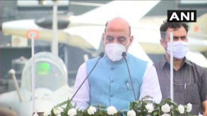 Rajnath Singh On Rafale Induction: যারা ভারতের সার্বভৌমত্বকে নজরে রেখেছে তাদের জন্য কঠোর বার্তা রাফাল, নাম না করেই চিনকে কটাক্ষ রাজনাথ সিংয়ের