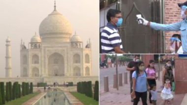 Taj Mahal Reopens: করোনার কাঁটায় ৬ মাস বন্ধ থাকার পর সোমবার পর্যটকদের জন্য খুলল তাজমহলের দরজা