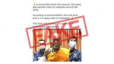 Dead Monk 'Smiling' After 100 Years: ১০০ বছর পরেও মুখে হাসি বৌদ্ধ সন্ন্যাসীর, এও কী সম্ভব?