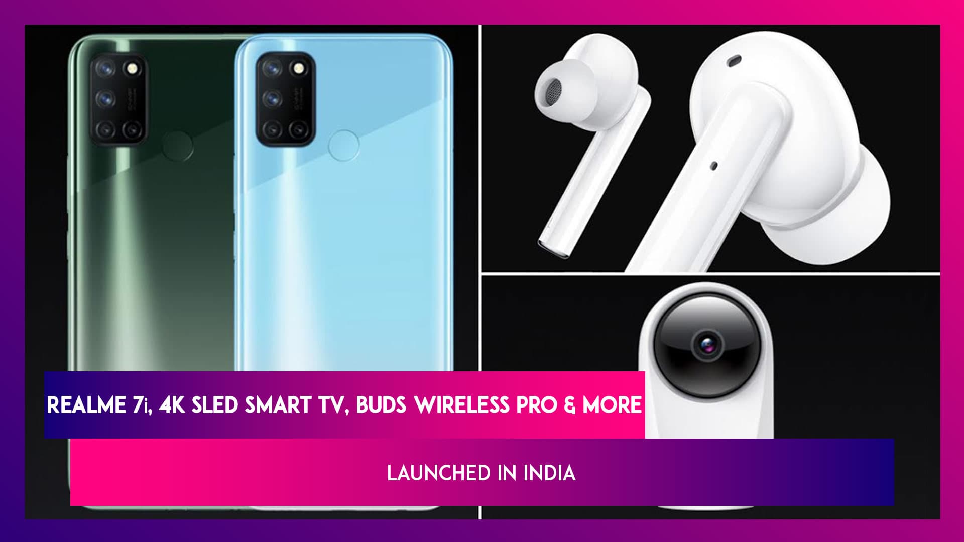 Realme 7i India Launch: স্মার্টফোন ছাড়াও, স্মার্টটিভি, ওয়ারলেস বাডস নিয়ে আসছে রিয়েলমি