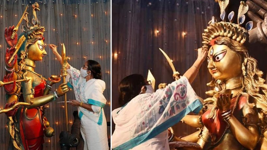 Durga Puja 2020: মুখ্যমন্ত্রী মমতা ব্যানার্জির কথা ও সুরে মুক্তি পেল দুর্গাপুজোর গান 'সৃষ্টি'