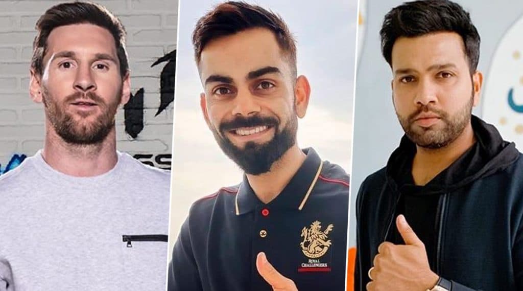 SportsPro’s 2020 List: বিশ্বের সর্বোচ্চ বিপণনযোগ্য ক্রীড়াবিদের তালিকার শীর্ষে মেসি, চতুর্থ স্থানে বিরাট কোহলি; অষ্টম স্থানে রোহিত শর্মা SportsPro’s 2020 List: বিশ্বের সর্বোচ্চ বিপণনযোগ্য ক্রীড়াবিদের তালিকার শীর্ষে মেসি, চতুর্থ স্থানে বিরাট কোহলি; অষ্টম স্থানে রোহিত শর্মা