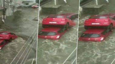 Hyderabad Rains: প্রবল বৃষ্টিতে বিপর্যস্ত তেলাঙ্গানা, ভেসে যাচ্ছে গাড়ি-মানুষ; দেখুন হাড়হিম ভিডিও