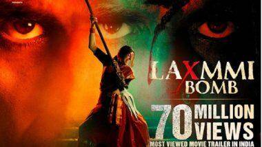 Akshay Kumar's Laxmmi Bomb Trailer: ২৪ ঘণ্টার মধ্যে ৭০ মিলিয়ন ভিউজ নিয়ে রেকর্ড লক্সমী বম্বের ট্রেলার