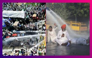 Farmers' Continue 'Delhi Chalo' March: পুলিশি বাধা এড়িয়ে দিল্লি সীমান্তে কৃষকেরা