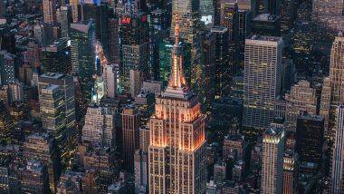 Empire State Building in New York Lit Up for Diwali: দীপাবলি উপলক্ষে আলোয় আলোকিত হল নিউইয়র্কের বিখ্যাত 'এম্পায়ার স্টেট বিল্ডিং'