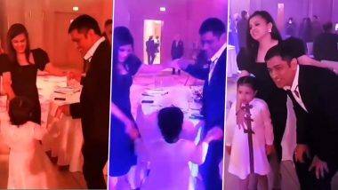 MS Dhoni Dancing and Partying With Wife Sakshi: স্ত্রী-মেয়েকে নিয়ে ডান্স ফ্লোরে চুটিয়ে নাচ ধোনির, দেখুন ভাইরাল ভিডিও