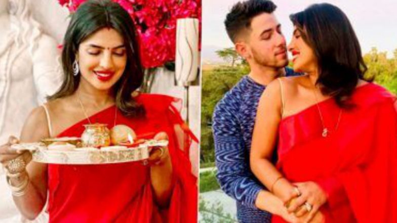 Priyanka Chopra Observes Karwa Chauth: স্বামী নিকের মঙ্গল কামনায় লস অ্যাঞ্জলসে করবা চৌথ পালন প্রিয়াঙ্কা চোপড়ার, দেখুন ছবি