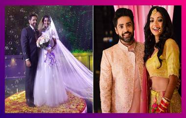 Devlina Kumar And Gourab Chatterjee Reception: কেক কাটা থেকে চুম্বন! ক্রিস্টান মতে বিয়ে গৌরব-দেবলীনার