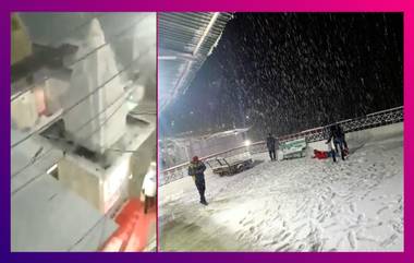 Snowfall At Vaishno Devi Shrine: তুষারপাতে ঢাকল বৈষ্ণোদেবী, উত্তর ভারতে তীব্র ঠান্ডার সতর্কতা জারি