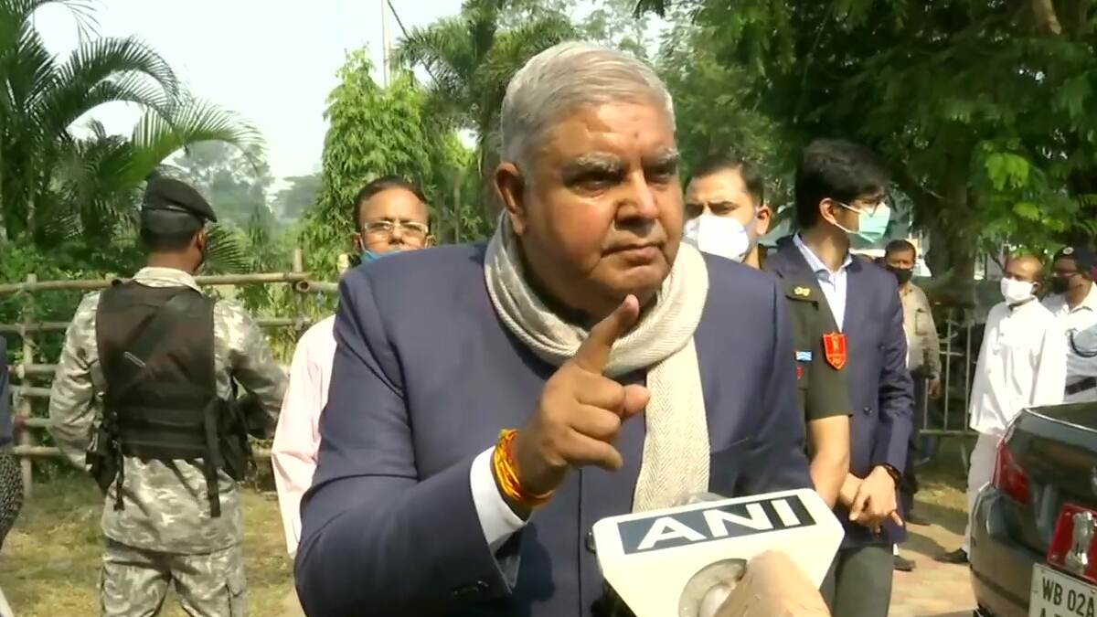 Jagdeep Dhankhar On WB Govt: 'শাসন ব্যবস্থা সংবিধানের পথ থেকে দূরে সরে যাচ্ছে', ফের রাজ্য সরকারকে তোপ রাজ্যপালের Jagdeep Dhankhar On WB Govt: 'শাসন ব্যবস্থা সংবিধানের পথ থেকে দূরে সরে যাচ্ছে', ফের রাজ্য সরকারকে তোপ রাজ্যপালের