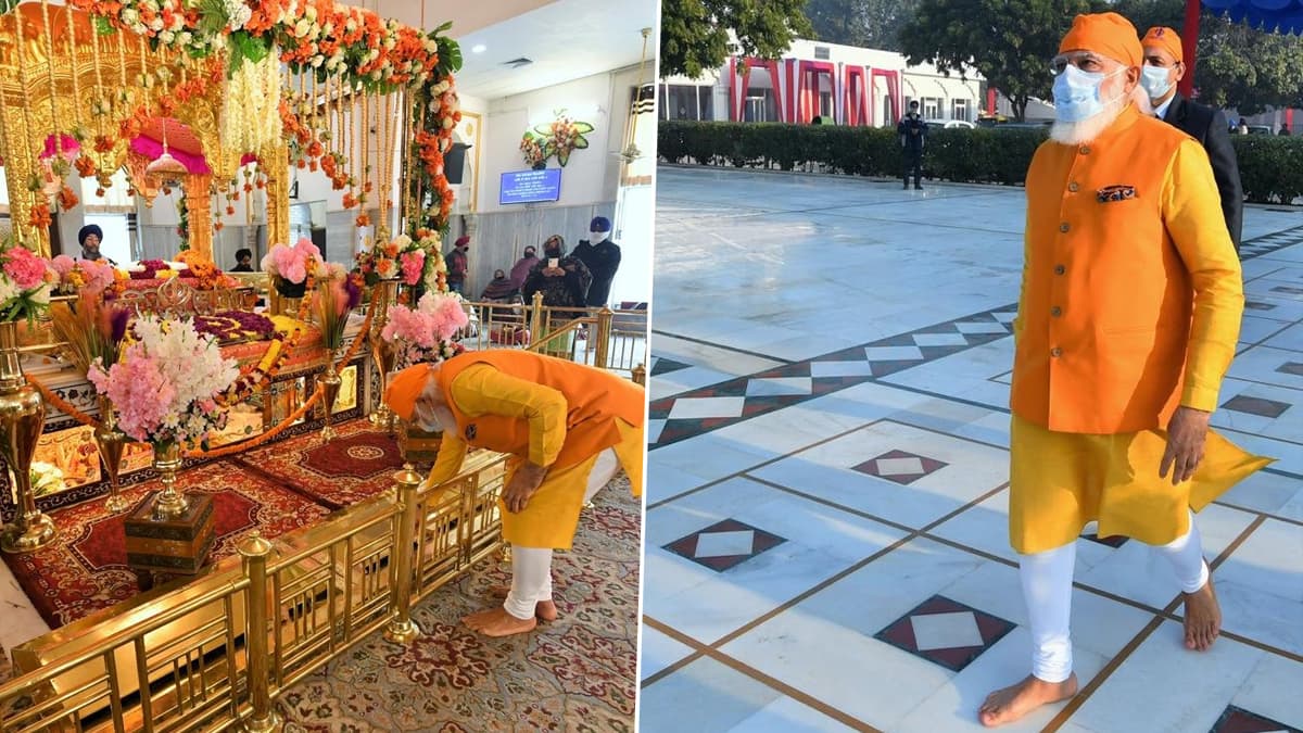 Modi Pays Tributes To Guru Teg Bahadur: গুরুদ্বার রাকাব গঞ্জ সাহেবে গিয়ে গুরু তেগ বাহাদুরকে শ্রদ্ধা নরেন্দ্র মোদির Modi Pays Tributes To Guru Teg Bahadur: গুরুদ্বার রাকাব গঞ্জ সাহেবে গিয়ে গুরু তেগ বাহাদুরকে শ্রদ্ধা নরেন্দ্র মোদির