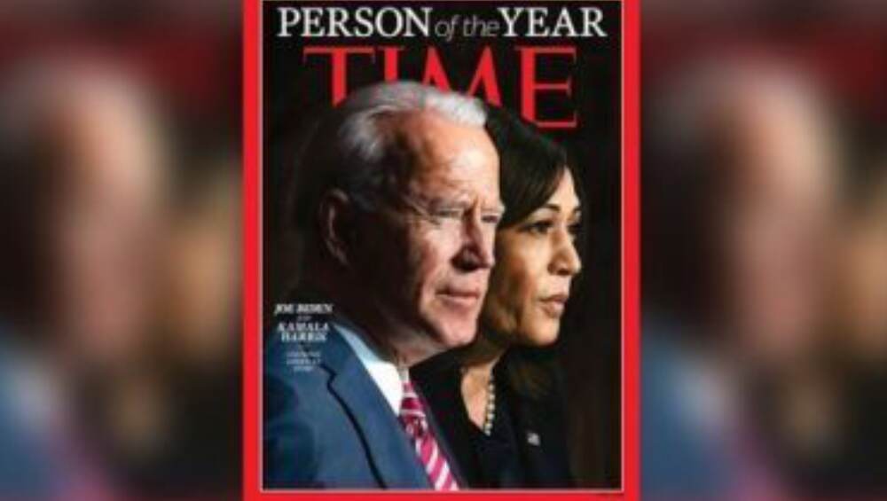 TIME Magazine's Person of the Year 2020: এবার টাইম ম্যাগাজিনের ২০২০-র পার্সন অফ দ্য ইয়ার জো বিডেন ও কমলা হ্যারিস TIME Magazine's Person of the Year 2020: এবার টাইম ম্যাগাজিনের ২০২০-র পার্সন অফ দ্য ইয়ার জো বিডেন ও কমলা হ্যারিস