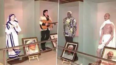 Bizarre Waxworks: ভয়ঙ্কর! ব্রাজিলের ওয়াক্স মিউজিয়ামে মাদার টেরেসা, মহাত্মা গান্ধীর মূর্তি দেখে ভয় পেলেন নেটিজেনরা