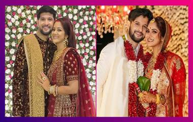 Neel Trina Reception Photos: শহরের পাঁচতারা হোটেলে নীল-তৃণার রিসেপশন, দেখুন ভিডিও