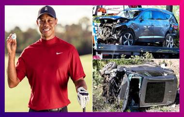 Golf Star Tiger Woods Injured: গাড়ি দুর্ঘটনায় গুরুতর আহত গলফ সম্রাট টাইগার উডস