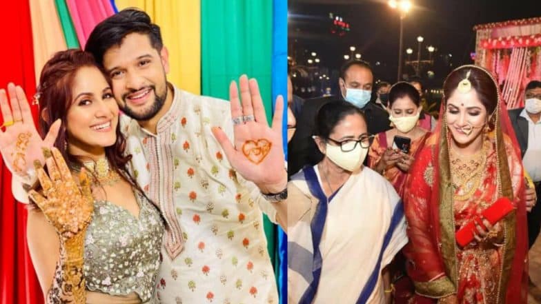 Neel-Trina Wedding: সাতপাকে বাঁধা পড়লেন নীল-তৃণা, নবদম্পতিকে আশীর্বাদ করতে বিয়েবাড়িতে মুখ্যমন্ত্রী