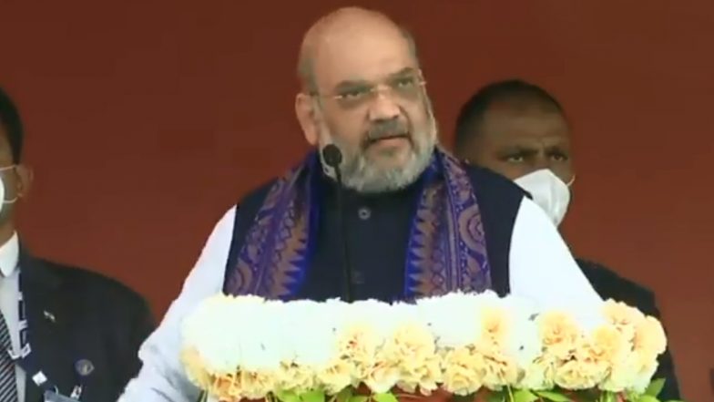 Amit Shah in Coochbehar: 'নির্বাচন শেষ হতে হতে মমতা দিদিও জয় শ্রীরাম বলবেন', কোচবিহারে বললেন অমিত শাহ