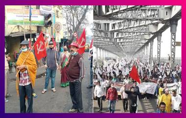 Bangla Bandh | Nabanna Avijan: টায়ার জ্বালিয়ে, রেল অবরোধ; ১২ ঘণ্টার বাংলা বনধে বিপর্যস্ত জেলা থেকে শহর