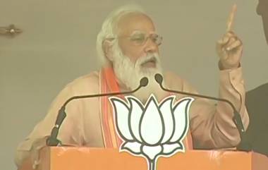 Narendra Modi at Purulia Rally: 'দ্রুত সুস্থ হন দিদি', পুরুলিয়ার জনসভায় প্রার্থনা নরেন্দ্র মোদির