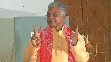 Dilip Ghosh Casts His Vote: ভোট দিলেন বিজেপির রাজ্য সভাপতি দিলীপ ঘোষ