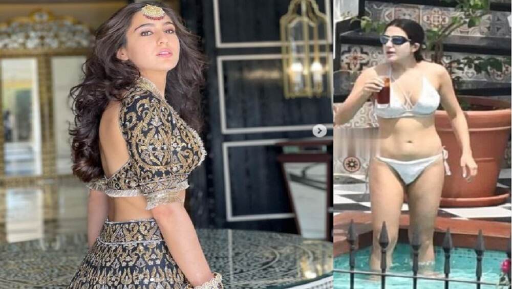 Holi 2021 : হোলিতে সারার পুল পার্টি, ভাইরাল সারার বিকিনি ছবি Holi 2021 : হোলিতে সারার পুল পার্টি, ভাইরাল সারার বিকিনি ছবি