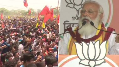 Modi Rally In Cooch Behar: কোচবিহারে নরেন্দ্র মোদির জনসভায় অসুস্থ মহিলা, নিজের চিকিৎসককে পাঠালেন প্রধানমন্ত্রী: ভিডিও
