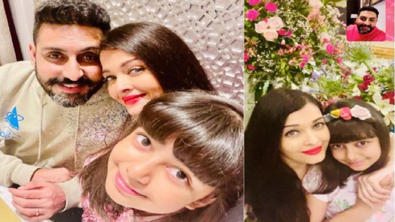 Aishwarya Rai, Abhishek Bachchan : কাছে নেই অভিষেক, দূর থেকেই প্রিয় মানুষকে দেখলেন ঐশ্বর্য