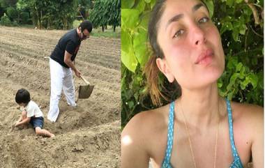 Kareena Kapoor Khan: 'আরও গাছ লাগান', ধরিত্রী দিবসে মাটির কাছাকাছি সইফ, তৈমুর