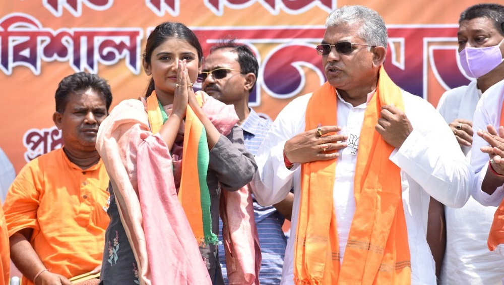 West Bengal Assembly Election 2021 : বরাহনগরে বিজেপির পার্নো মিত্রর মিছিলে হামলার অভিযোগ