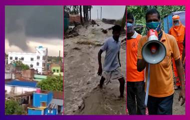 Cyclone Yaas আছড়ে পড়ল ওড়িশার ধামড়ায়