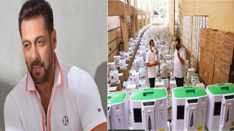 Salman Khan: ৫০০ অক্সিজেন কনসেনট্রেটর, কোভিড মোকাবিলায় দরাজ সলমন
