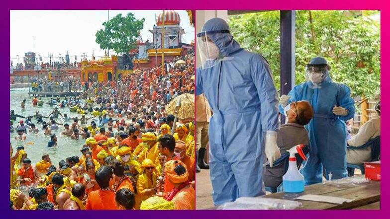 COVID-19: কুম্ভ থেকে ফিরে 'সুপার স্প্রেডার' বৃদ্ধার ছোঁয়ায় সংক্রমিত ৩৩ COVID-19: কুম্ভ থেকে ফিরে 'সুপার স্প্রেডার' বৃদ্ধার ছোঁয়ায় সংক্রমিত ৩৩