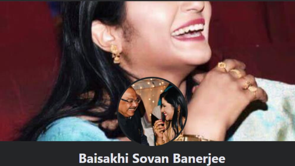 Baishakhi Sovan Banerjee: জামাইষষ্ঠীতে facebook চমক, ‘বৈশাখী শোভন বন্দ্যোপাধ্যায়’ Baishakhi Sovan Banerjee: জামাইষষ্ঠীতে facebook চমক, ‘বৈশাখী শোভন বন্দ্যোপাধ্যায়’