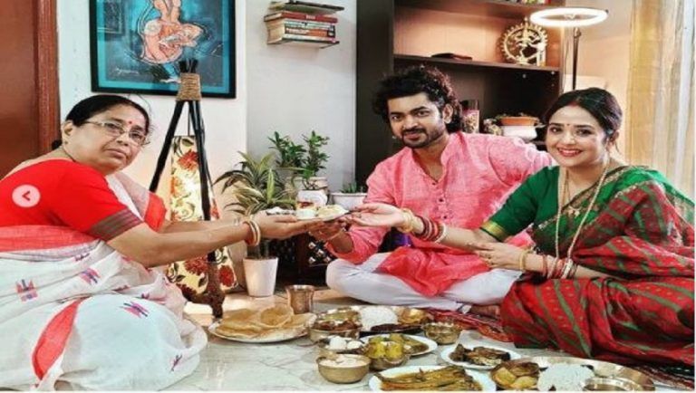 Shubho Jamai Shoshti: প্রথম জামাই ষষ্ঠীতে ওমকে পঞ্চ ব্যাঞ্জনে আপ্যায়ন  মিমির মায়ের