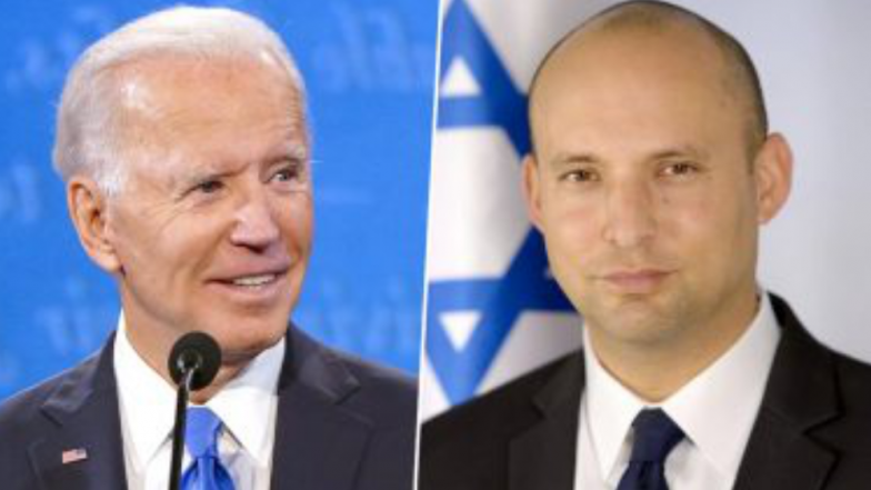 Joe Biden Congratulates Israel's New PM: পাশে আছে আমেরিকা, নাফতালি বেনেটকে অভিনন্দন জানিয়ে বললেন জো বিডেন
