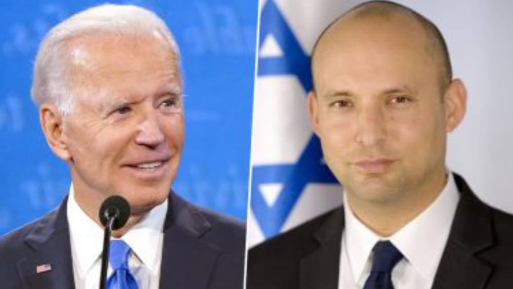 Joe Biden Congratulates Israel's New PM: পাশে আছে আমেরিকা, নাফতালি বেনেটকে অভিনন্দন জানিয়ে বললেন জো বিডেন Joe Biden Congratulates Israel's New PM: পাশে আছে আমেরিকা, নাফতালি বেনেটকে অভিনন্দন জানিয়ে বললেন জো বিডেন