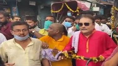 Madan Mitra: পেট্রল, ডিজেলের মূল্যবৃদ্ধির প্রতিবাদে রিক্সা টেনে প্রতিবাদ মদন মিত্রের, দেখুন