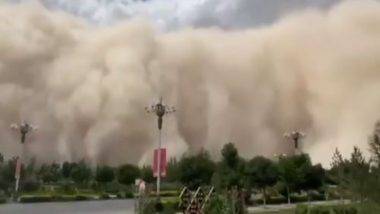 Sandstorm in China: ২৮ তলা বাড়ির সমান ধুলো ঝড়ে ঢেকে গেল চিনের শহর, দুর্ঘটনার ভয়ে লকডাউন শহরে (দেখুন ভিডিও)