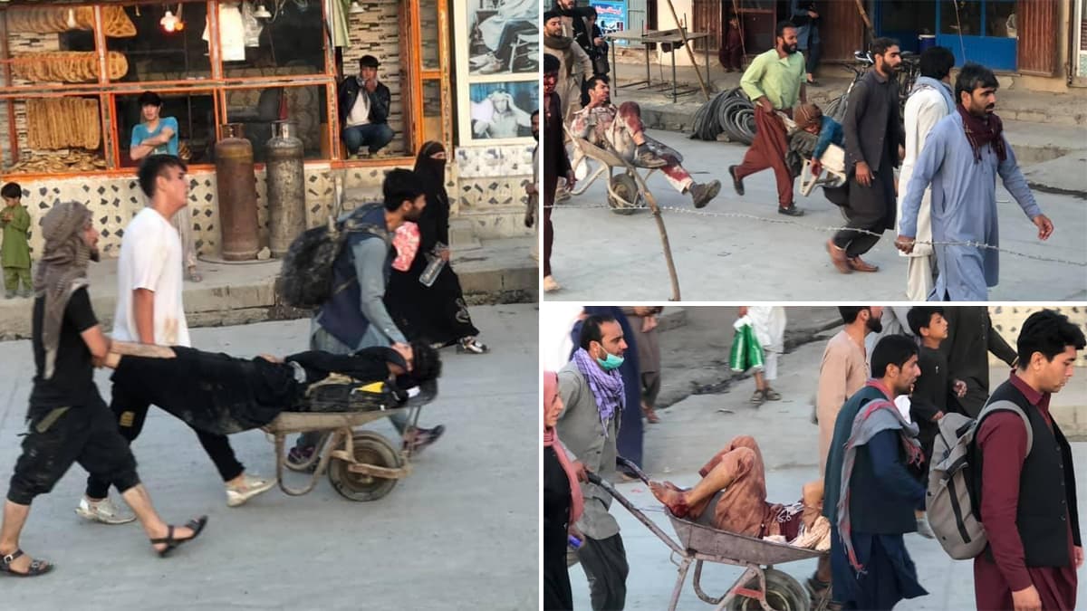 Kabul Airport Blast: কাবুল বিমানবন্দরের বাইরে বিস্ফোরণ, হতাহতের খবর নেই Kabul Airport Blast: কাবুল বিমানবন্দরের বাইরে বিস্ফোরণ, হতাহতের খবর নেই