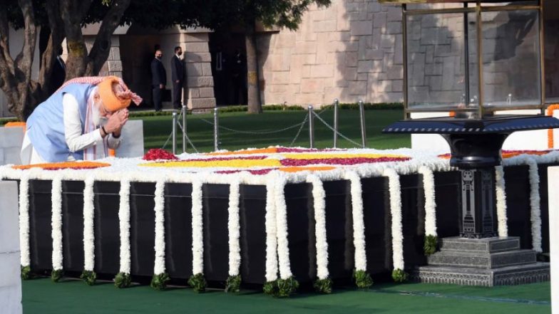 Independence Day 2021: রাজঘাটে মহাত্মা গান্ধীকে শ্রদ্ধা জানালেন প্রধানমন্ত্রী নরেন্দ্র মোদী